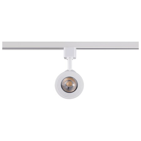 Nuvo 12-Watt LED Cinch Track Head - 3000K - Matte White Finish TH642